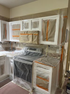Cabinet Painting in Wiamama, FL (2)